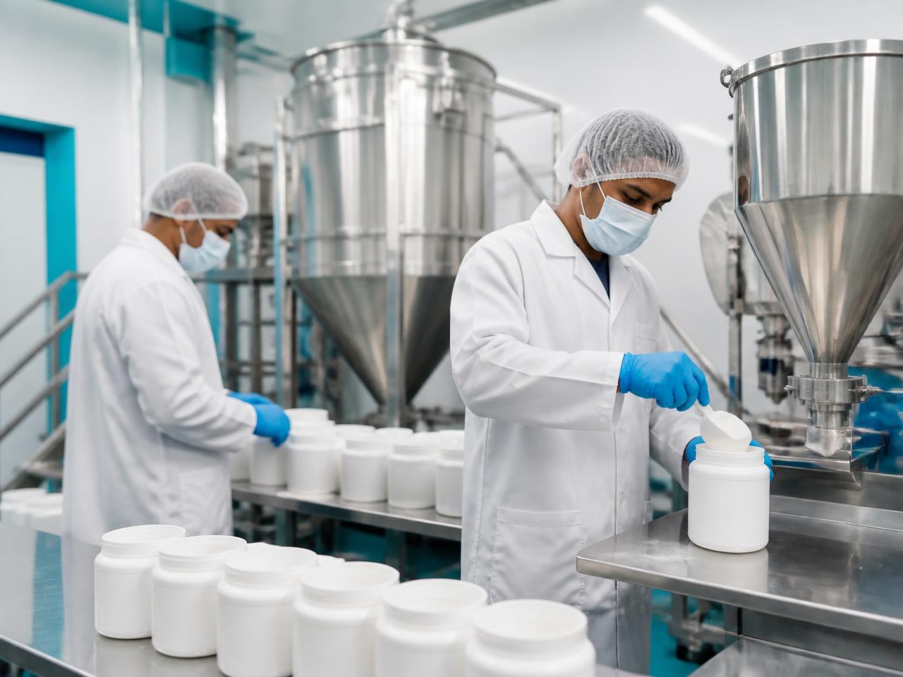 Bio Aqua Life production facility packing aquaculture supplements